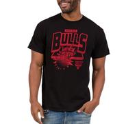 Junk Food NBA - Crash The Board - Officially Licensed Adult Short Sleeve Fan Tee for Men and Women Black