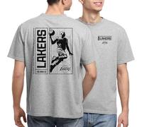 Junk Food NBA - Hang Time - Officially Licensed Adult Short Sleeve Fan Tee for Men and Women