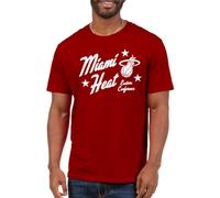 Junk Food NBA - Prime Time - Officially Licensed Adult Short Sleeve Fan Tee for Men and Women Cardinal Red