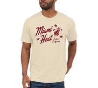 Junk Food NBA - Prime Time - Officially Licensed Adult Short Sleeve Fan Tee for Men and Women Cream
