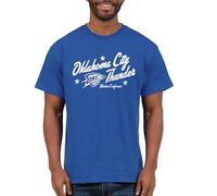 Junk Food NBA - Prime Time - Officially Licensed Adult Short Sleeve Fan Tee for Men and Women Royal Blue
