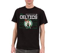 Junk Food NBA - Tech Court - Officially Licensed Adult Short Sleeve Fan Tee for Men and Women Black