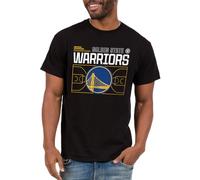 Junk Food NBA - Tech Court - Officially Licensed Adult Short Sleeve Fan Tee for Men and Women Black