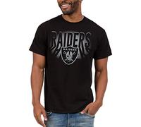 Junk Food NFL Team Spotlight T-Shirt Unisex, Black, L