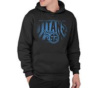 Junk Food NFL - Tennessee Titans - Team Spotlight - Unisex Adult Pullover Fleece Hoodie for Men and Women - Size Medium Black