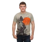 Junk Food The Hangover Human Tree Men's T-Shirt, Multicoloured, XXXXL