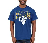 Junk Food Unisex Bold Logo NFL T-Shirt, Royal Blue, M UK