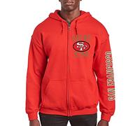 Junk Food Unisex Nfl Mvp Zip Hoodie Sweatshirt Hooded Sweatshirt