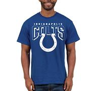 Junk Food Unisex's Indianapolis Colts Bold Logo Fan Tee T-Shirt, Blue, M