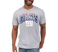 Junk Food Unisex's NFL Bold Logo T-Shirt, Grey, M