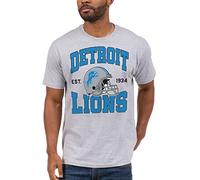 Junk Food Men's NFL Team Helmet T-Shirt Adult, Grey, M
