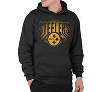 Junk Food Unisex's NFL Team Spotlight Hoodie Hooded Sweatshirt, Black, M
