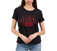 Junk Food Women's NFL Team Spotlight T-Shirt, Black, Medium