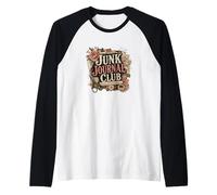 Junk Journal Club Vintage Craft Lover Raglan Baseball Tee