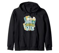 Junk Journal Crew Scrapbook Craft Zip Hoodie