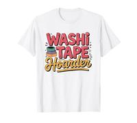 Junk Journal Maker Who Hoards Washi Tape Vintage Ephemera T-Shirt