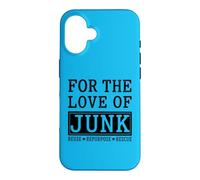 Junk Reuse Repurpose Rescue Thrifting Case for iPhone 16