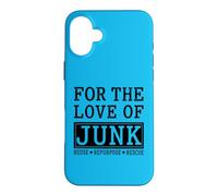 Junk Reuse Repurpose Rescue Thrifting Case for iPhone 16 Plus