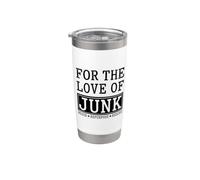 Junk Reuse Repurpose Rescue Thrifting Stainless Steel Insulated Tumbler