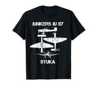 Junkers Ju 87 Stuka German WW2 Bomber Luftwaffe Airplane T-Shirt