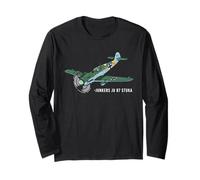 Junkers Ju 87 Stuka WWII Germany Dive Bomber Aviation Long Sleeve T-Shirt