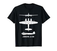 Junkers Ju 88 German WW2 Dive Torpedo Bomber Plane T-Shirt