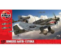 Junkers Ju87 B-1 Stuka Airfix Classic Kit Model Plane Aircraft 1:72 Scale 110pcs