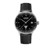 Junkers Original Mens 6046-2 Serie Bauhaus - Black Stainless Steel - One Size