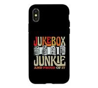 Junkie And Proud Of It Jukebox Collector Jukebox Music Case for iPhone X/XS