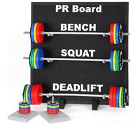 Junkin 61 Pcs Barbell Set for Desk, Pr Board for Weightlifting Gift