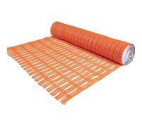 Junkogo Orange Safety Fence 3x100 Ft, Plastic Snow Mesh Fence, Durable, High-Visibility Temporary Mesh Barrier for Driveway Marking, Pet Containment, Construction, Gardens, and Emergency Use