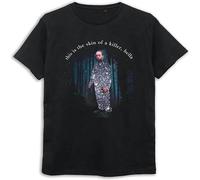 JUNKOU Men's Robert Pattinson This is The Skin of a Killer Funny T-Shirt Twilight Shirts Black M