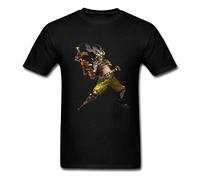 Junkrat Overwatch number design Men's Tshirt Cool Style Medium