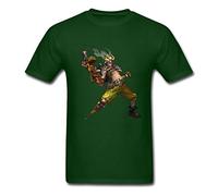 Junkrat Overwatch number design Men's Tshirt Cool Style XX-Large