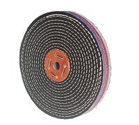 JUNLIXN 8 Inch Extra Thick Denim Buffing Wheel - 5/8 Inch Arbor Hole Denim Polishing Wheel for Bench Grinder, Table Grinder