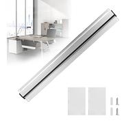JUNMEIDO Aluminum Ticket Rail Vogue Tab Grabber Restaurant Order Grabber Wall Mounted Ticket Rack Bill Receipt Hanging Rack to Hold Orders Tabs Papers for Catering Cafes Pubs Bars 35cm/14 inch