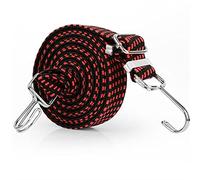 JUNMIN Bicycle Binding Rope Electric Bike Motorcycle Rear Shelf Luggage Strapping/Hook Elastic Band Elastic Rope (0.5-4m) (Size : 2m)