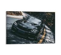 JUNNA Sport Car Poster for BMW F87 M2 Supercar Racing Car Decorative Painting Canvas Wall And Art Picture Family Bedroom Decor 20x30inch(50x75cm)