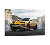 JUNNA Sport Car Poster for Lamborghini Urus SUV Supercar Decorative Painting Canvas Wall And Art Picture Family Bedroom Decor 08x12inch(20x30cm)