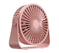 JUNNASALIKER 3 Speeds Desktop Table Cooling Fan Rotation Strong Quiet USB Powered Fan For Home Desktop Office Table