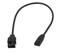 JUNNASALIKER 30cm/50cm/100cm Computer Cooling Fan PWM Temperature Control 4Pin Extension Cable Case Fan Power Extension Cable