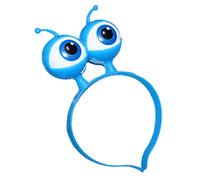 JUNNASALIKER Alien Eyeball Hair Hoop Flashing Glow Headband LED Light Up Hairbands Hair Accessories Glowing Party For Kids