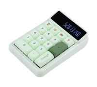 JUNNASALIKER Computer Numpad Mechanical Numeric Keyboard With Calculator Function 17Keys And Feature Number Pad