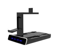 JUNNASALIKER Controller Charging Dock Station With VR-Headset Display Stand Controller Charger-Station & LED Indicators Compact-size