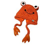 JUNNASALIKER Cute for Frog Shape Knitted Hat Cold Hat Beanie Cap Warm for Fall Winter Daily W