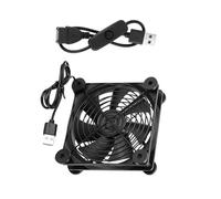 JUNNASALIKER DC5V USB Cooling Fan 120mm With Switches For Home Office Networking Equipment Sound Video Cabinets Gaming PC And Laptop