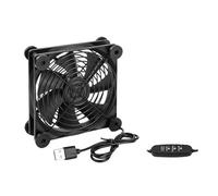 JUNNASALIKER DC5V USB Cooling Fan 120mm With Switches For Home Office Networking Equipment Sound Video Cabinets Gaming PC And Laptop