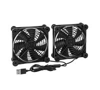 JUNNASALIKER DC5V USB Cooling Fan 120mm With Switches For Home Office Networking Equipment Sound Video Cabinets Gaming PC And Laptop