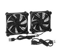 JUNNASALIKER DC5V USB Cooling Fan 120mm With Switches For Home Office Networking Equipment Sound Video Cabinets Gaming PC And Laptop
