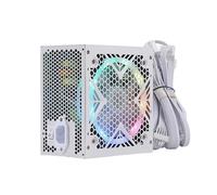 JUNNASALIKER Desktop Power Supply 650W-850W 12CM Color Light Effects Cooling Fan Efficient Ventilation Frame For Optimaled Airflows